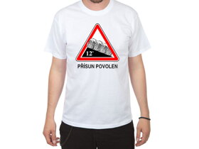 Hospodské tričko Přísun povolen - velikost XL