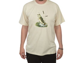 Rybářské tričko s rybou - velikost XL