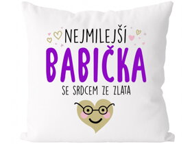 Polštář Nejmilejší babička