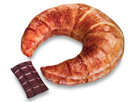 Velký polštář ve tvaru croissantu