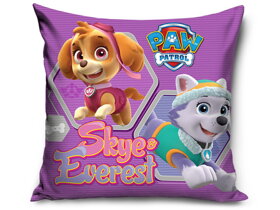 Dětský polštář Paw Patrol Skye a Everest