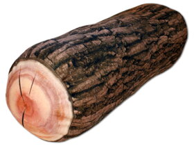 Polštář ve tvaru dřevěného polena