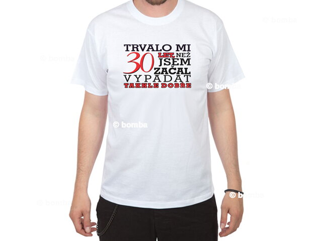 Darek k 30tke pre rodinnho kamarta - Modr konk