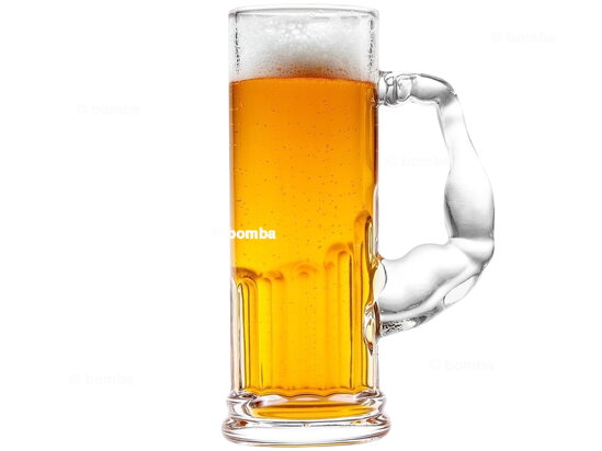 Sklenice na pivo pro siláky