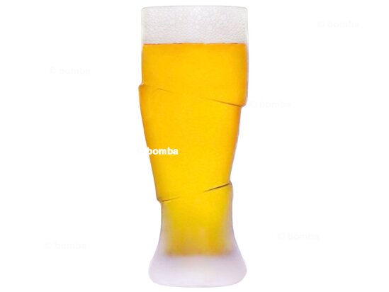 Rozříznutý pohár na pivo