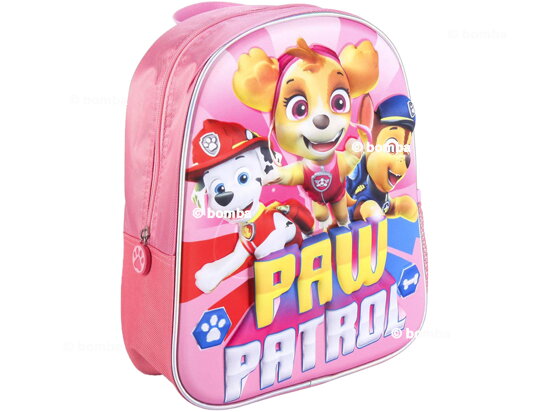Dětský růžový 3D batoh Paw Patrol