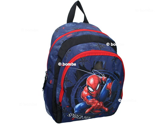 Modrý batoh Spiderman Fight Against Wrong