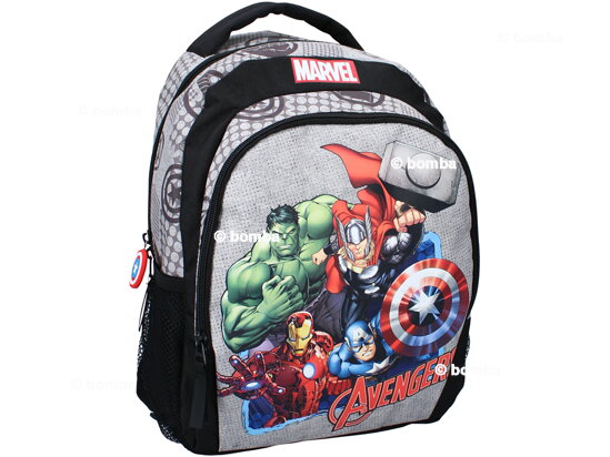 Šedý batoh Marvel Avengers Safety Shield