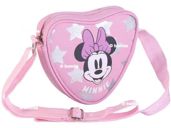 Kabelka Minnie Mouse ve tvaru srdíčka