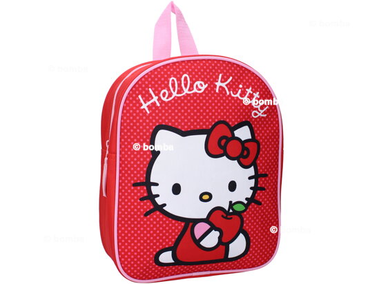 Červený dětský batoh Hello Kitty