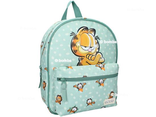 Zelený dětský batoh Garfield