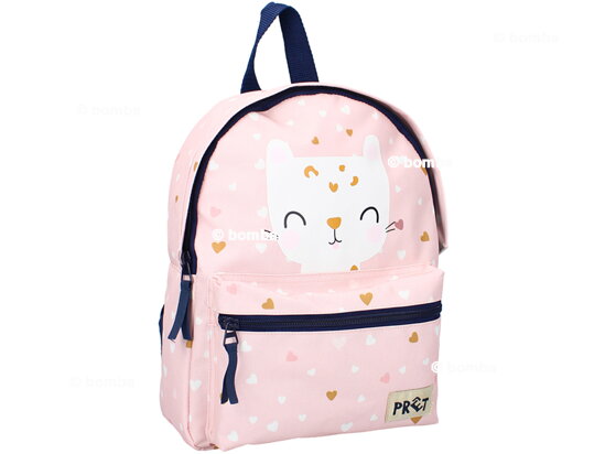 Růžový dětský batoh Koťátko