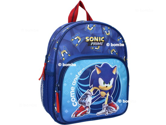 Dětský batoh Sonic s kapsami na láhev