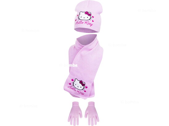 Růžová dětská souprava Hello Kitty - velikost 52