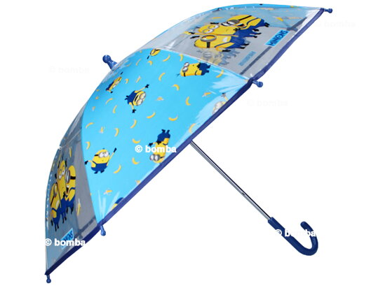 Dětský průsvitný deštník Mimoni