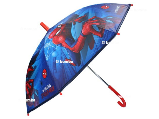 Modrý deštník Spiderman pro chlapce