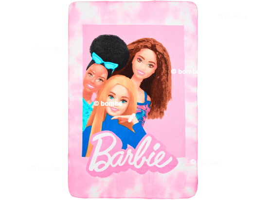 Růžová dětská deka Barbie Squad