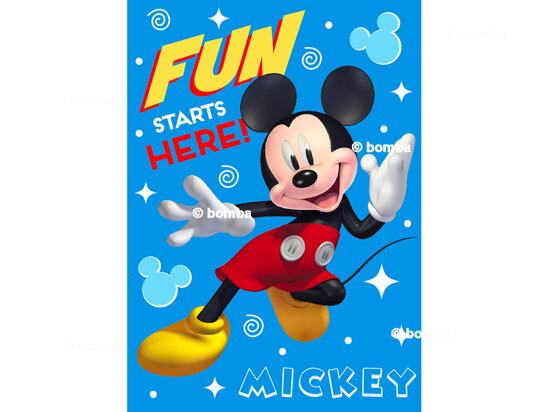 Dětská deka Disney Mickey Mouse