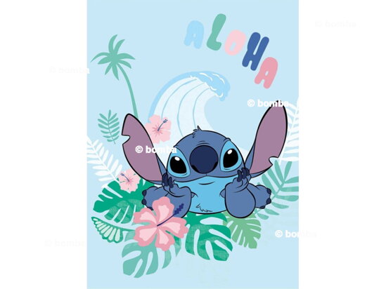 Dětská deka Lilo a Stitch Aloha