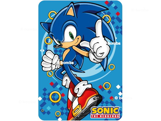 Dětská deka Ježek Sonic Gold Ring