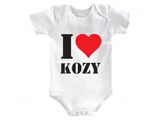 Kojenecké body I Love Kozy - 74-80