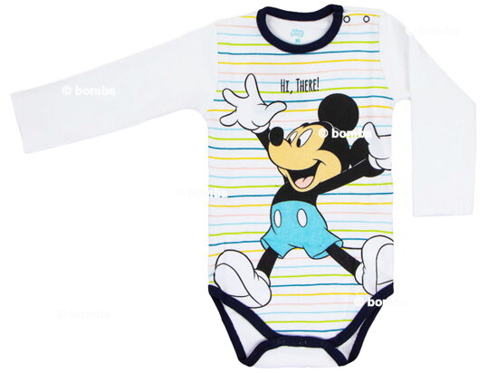 Kojenecké body Mickey Mouse - velikost 80