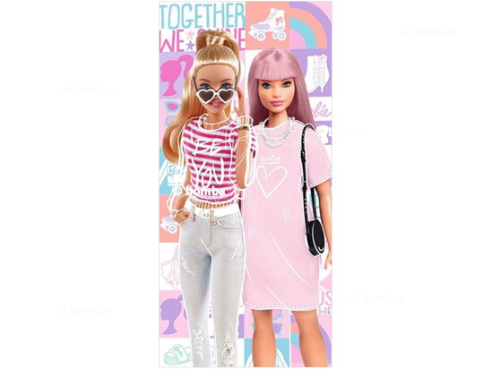 Dětská plážová osuška Barbie Together