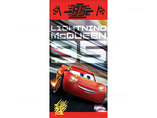 Dětská plážová osuška Cars