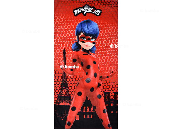 Plážová osuška Miraculous Ladybug Paris