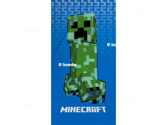 Modrá osuška Minecraft