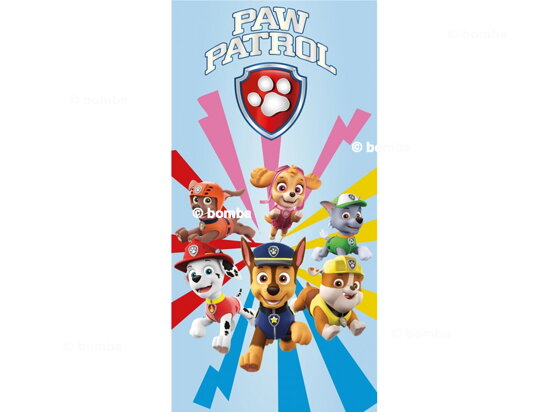 Dětská plážová osuška Paw Patrol Lightning