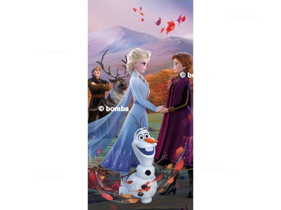 Dívčí osuška Anna, Elsa a Olaf