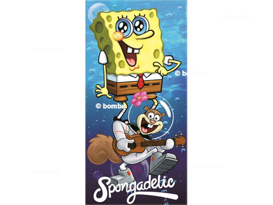 Dětská osuška SpongeBob a Sandy