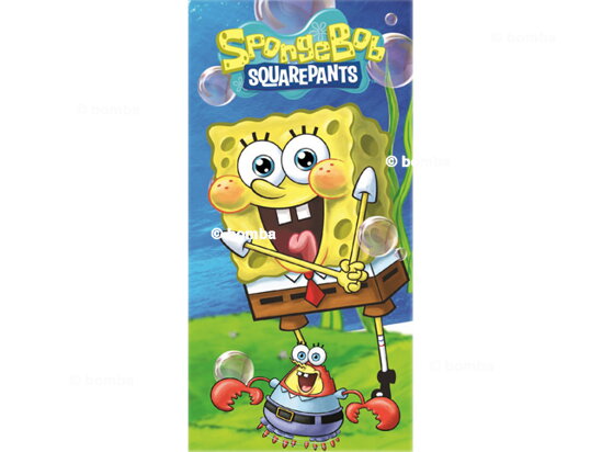 Dětská osuška SpongeBob v šortkách