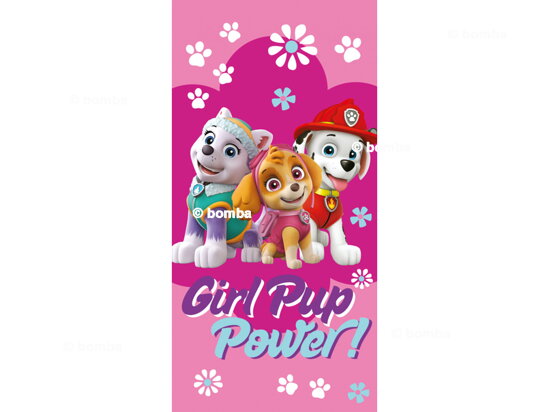 Dětská osuška Paw Patrol Girl Pup Power