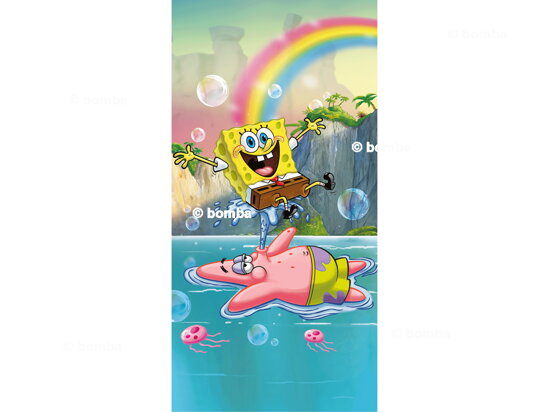 Plážová osuška SpongeBob Tropical Duo