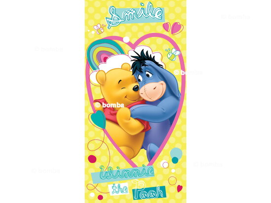 Plážová osuška Disney Medvídek Pú