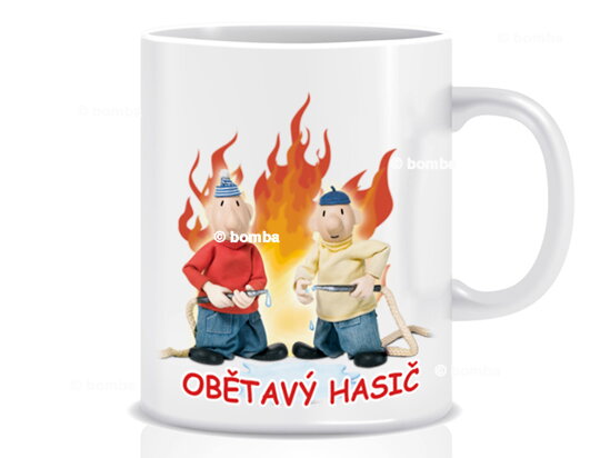 Hrnek Obětavý hasič