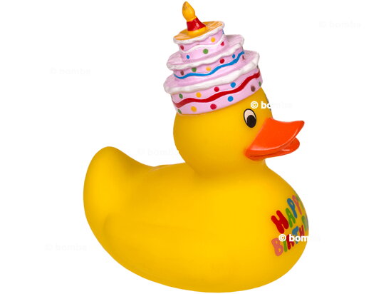 Kachna na koupání Happy Birthday