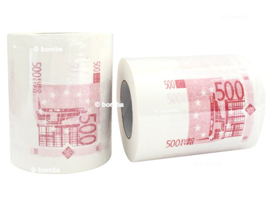 Toaletní papír 500 Eur