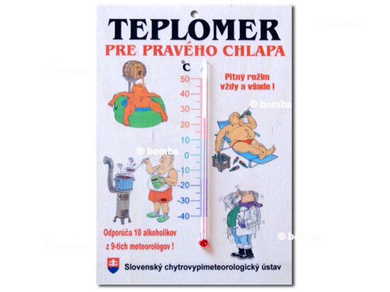 Teploměr pro pravého chlapa