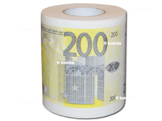 Toaletní papír 200 Eur