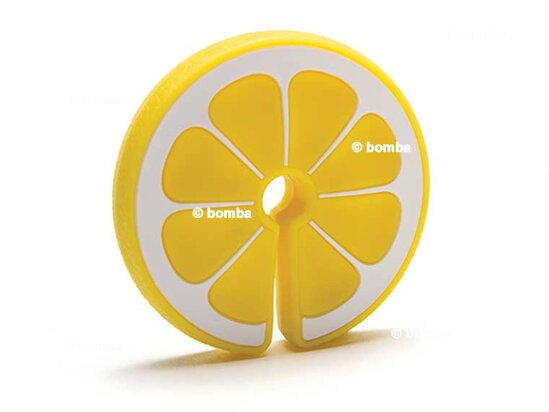 Držák na pokličku ve tvaru plátku citronu
