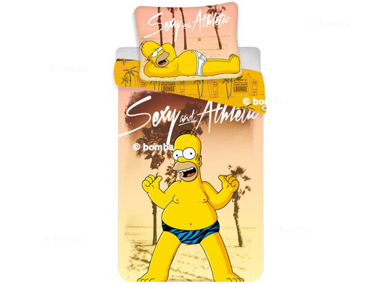 Ložní povlečení Homer Simpson