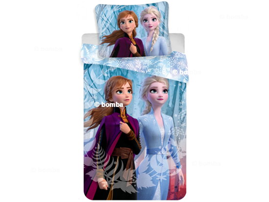 Dívčí ložní povlečení Frozen Elsa a Anna