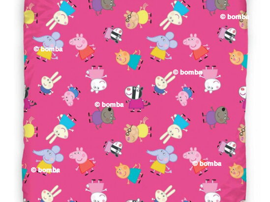 Peppa Pig dětské prostěradla Peppa Pig dětské prostěradla