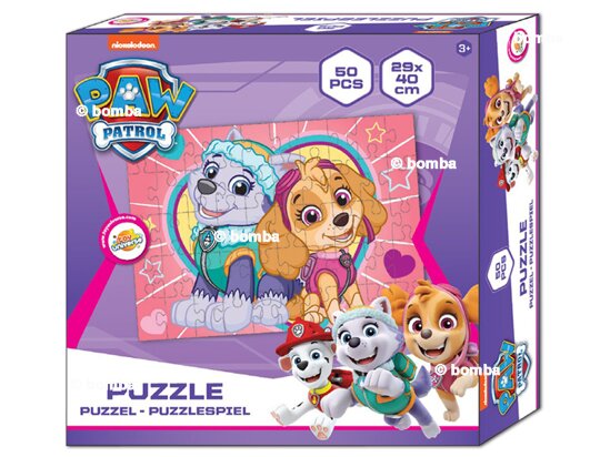 Puzzle Tlapková patrola - Skye a Everest - 50 ks