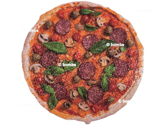 Zábavné puzzle Pizza v originální krabici