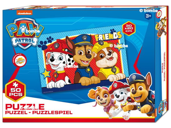 Puzzle Paw Patrol - Friends - 50 dílků