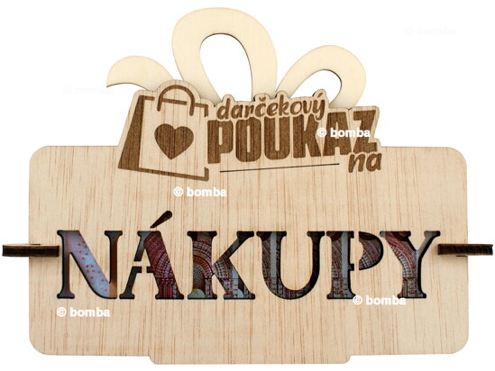 Dárkový poukaz na nákupy SK